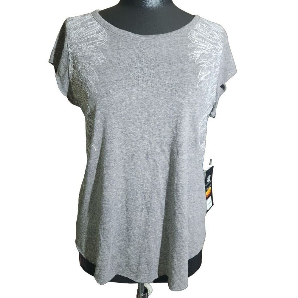 Rock & Republic Gray Shirt Women's Small